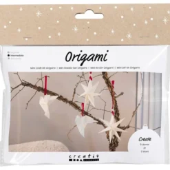Mini Kreativset - Origami Weihnachtsdeko