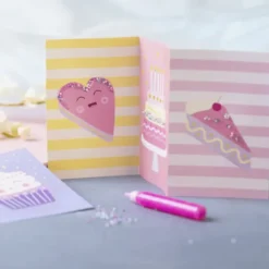 Mini Kreativset - Papier dekorieren "Kuchen"