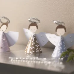 Mini Kreativset - Papierdeko, Weihnachtsengel