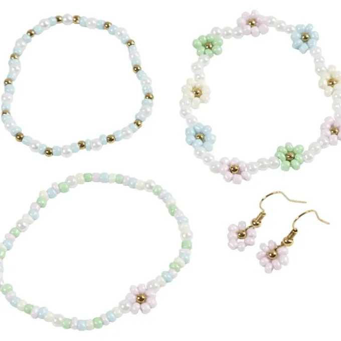 Mini Schmuckbastelset - Blumen