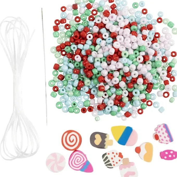 Mini Schmuckbastelset - Süßigkeiten