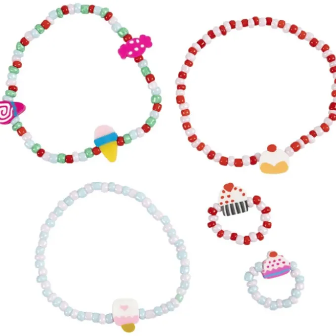 Mini Schmuckbastelset - Süßigkeiten