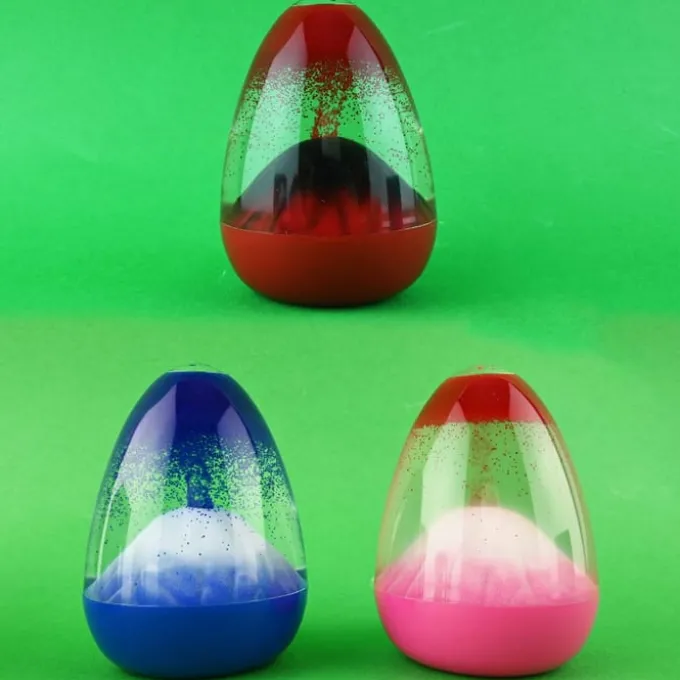 Minivulkanausbruch (zufällige Farbe, 1 Stk)