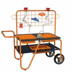 Mobiler Gartenspieltisch - Wasser & Sand
