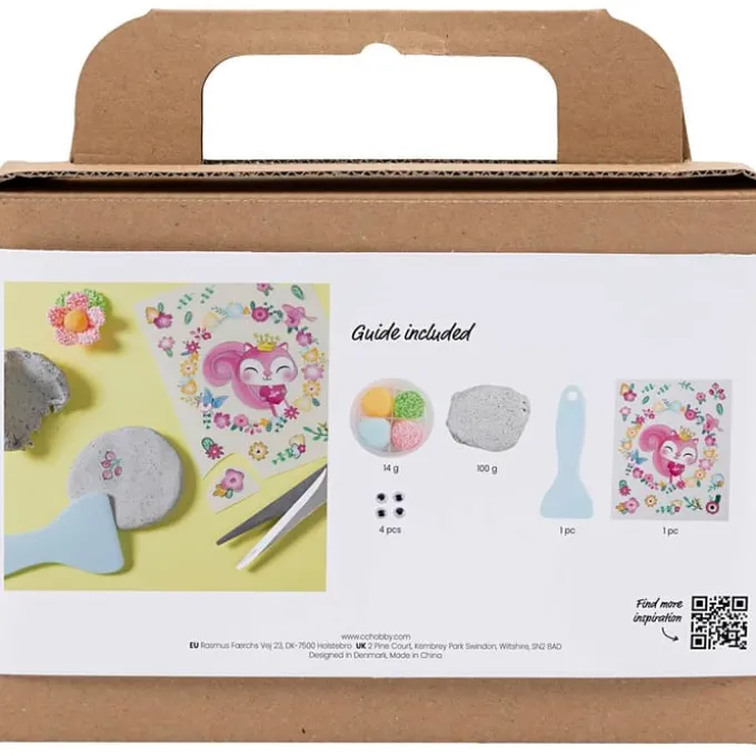 Modellier-Set - Insekten auf Steinen