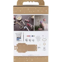 Modellierset mit Pulp - Weihnachtsschmuck