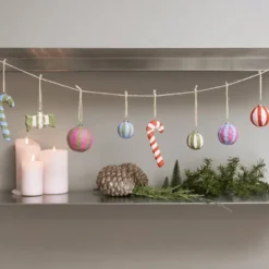 Modellierset mit Pulp - Weihnachtsschmuck