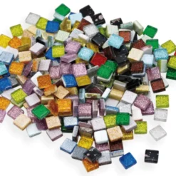 Mosaikmix Glitter, ca. 300 Stk.