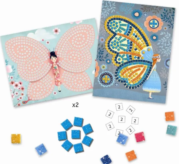 Mosaikspiel – Schmetterlinge