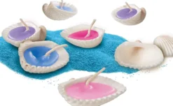 Muschelkerzen Set