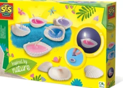 Muschelkerzen Set
