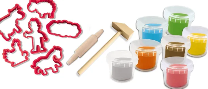 My first - Knete, Megaset mit Werkzeug