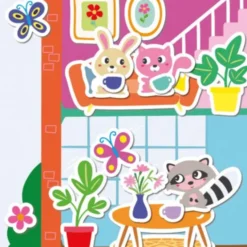 My First - Poster mit Stickern - Mein Haus