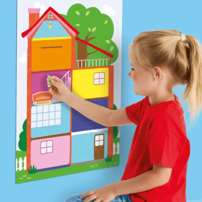 My First - Poster mit Stickern - Mein Haus