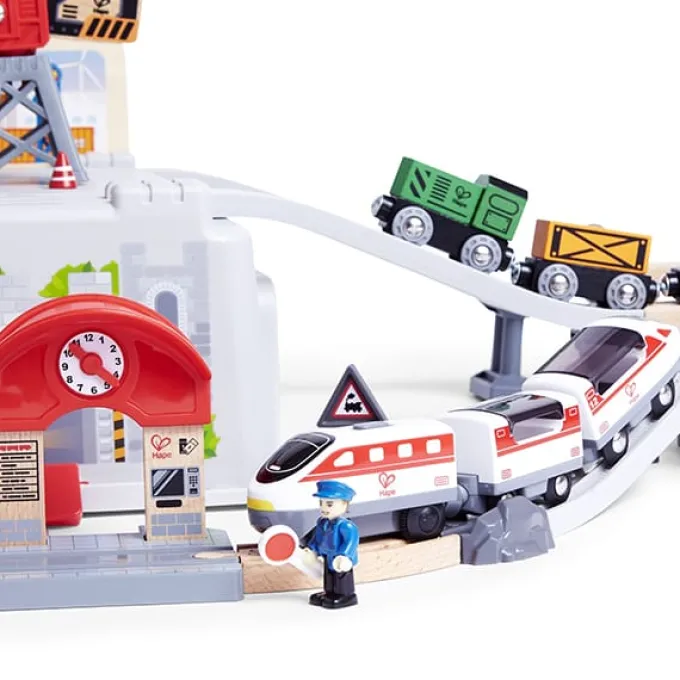 Nachtrundfahrt Eisenbahnset - 80 Teile