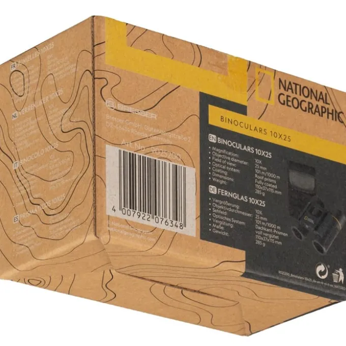 National Geographic Feldstecher, 10x25 cm