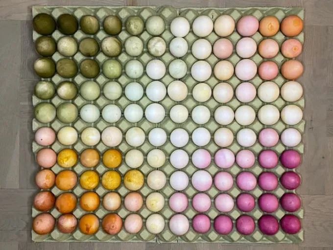Naturfarben für Eier - 5 Farben