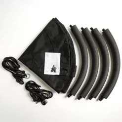 Nestschaukel, schwarz (schwarzes Seil)