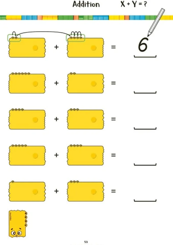 newméro Lernbausteine Aufgabenheft, 3-6 J.