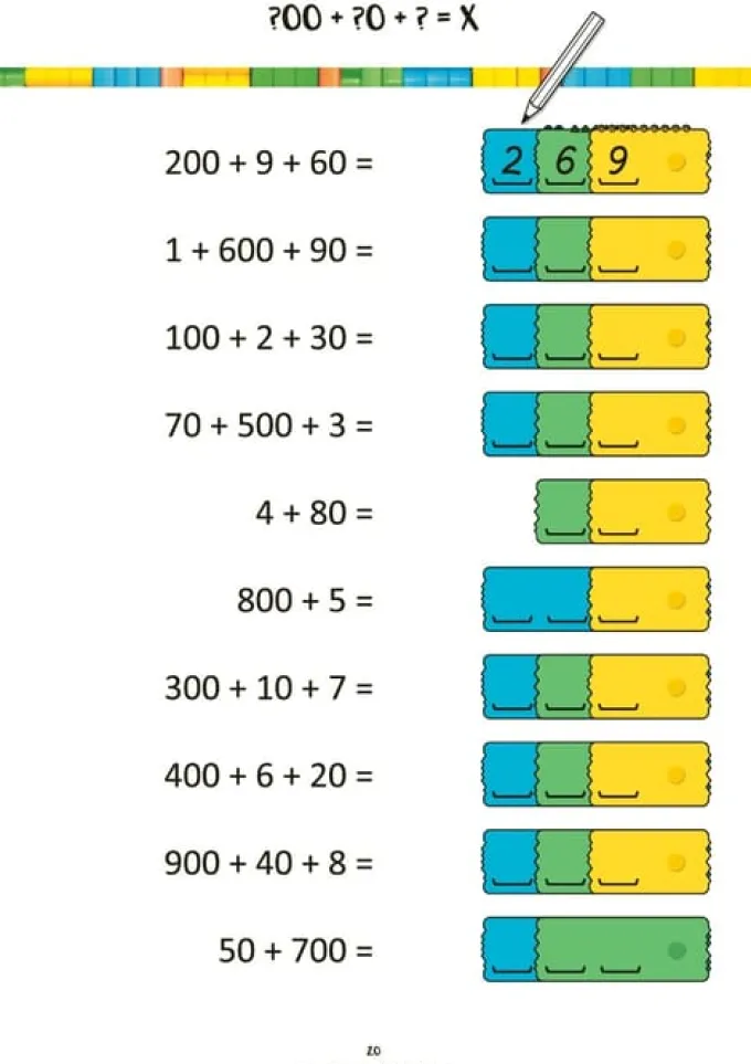 newméro Lernbausteine Aufgabenheft, 7-8 J.