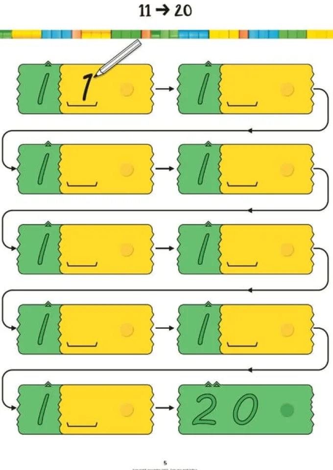 newméro Lernbausteine Aufgabenheft, 6-7 J.
