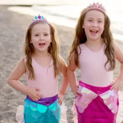 Nixe Röckchen & Haarreif, pink - Gr. 4-6 Jahre