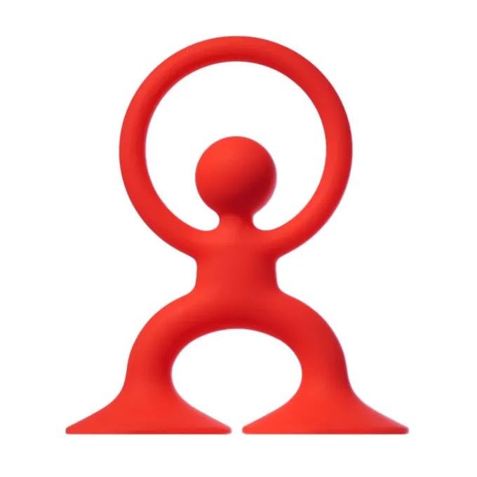 Noogi Saugnapffigur 13 cm - Rot, 1 Stk.