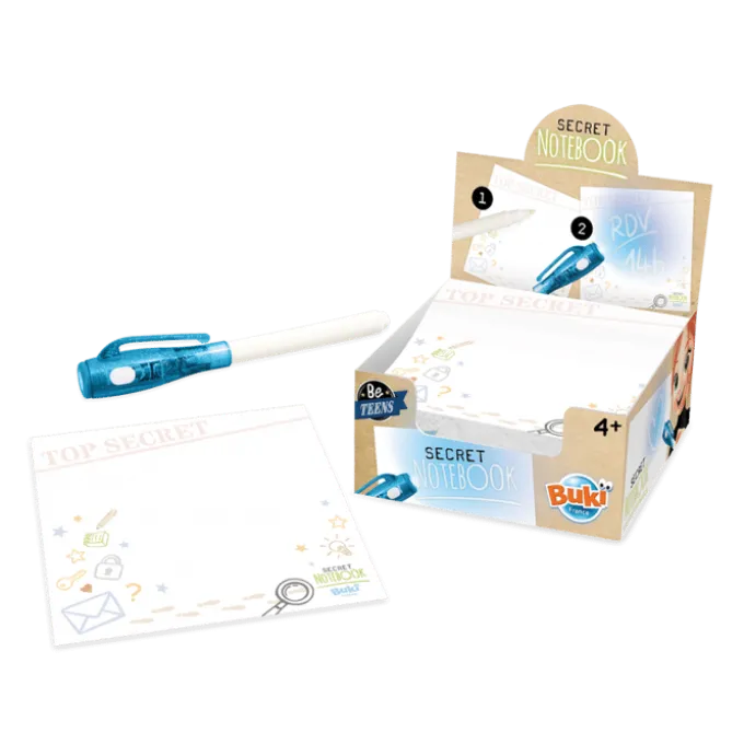 Notizblock mit UV-Stift