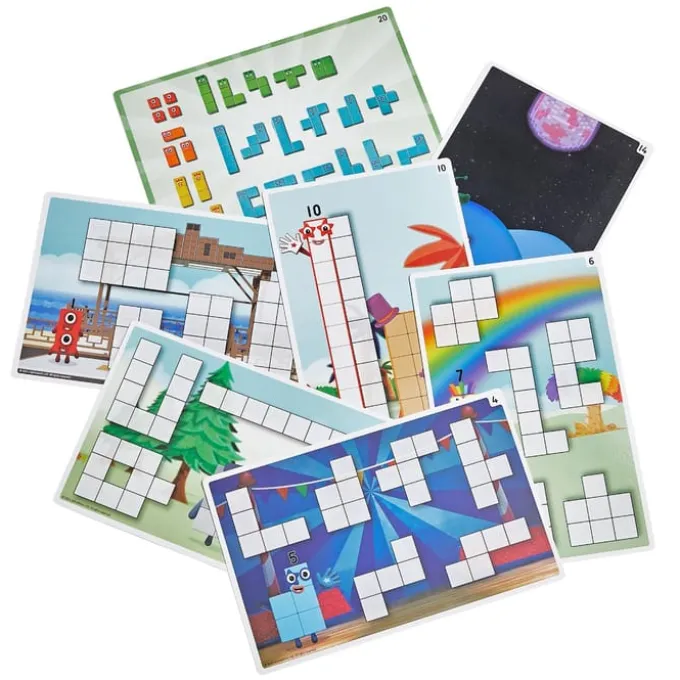 Numberblocks Aktivitätsset (aus Holz)