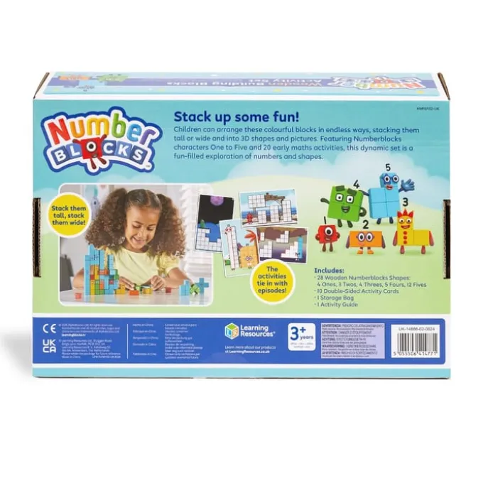 Numberblocks Aktivitätsset (aus Holz)