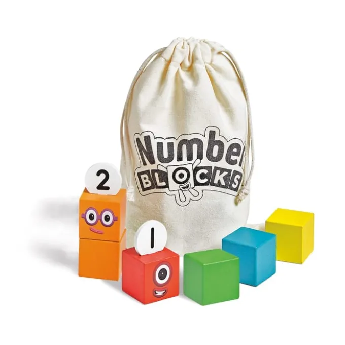 Numberblocks – Fünf gute Freunde (aus Holz)