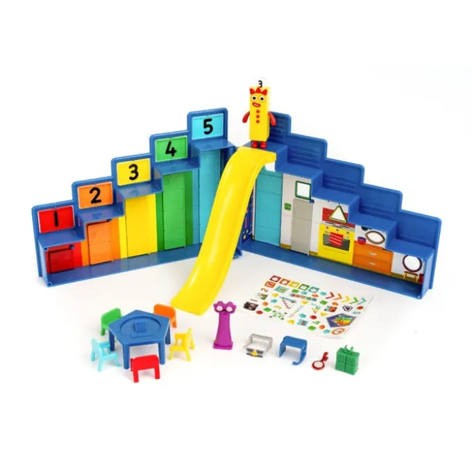 Numberblocks - Hauptquartier mit Nachbarzahlen