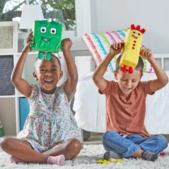 Numberblocks Plüschfiguren - Drei und Vier