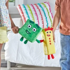 Numberblocks Plüschfiguren - Drei und Vier