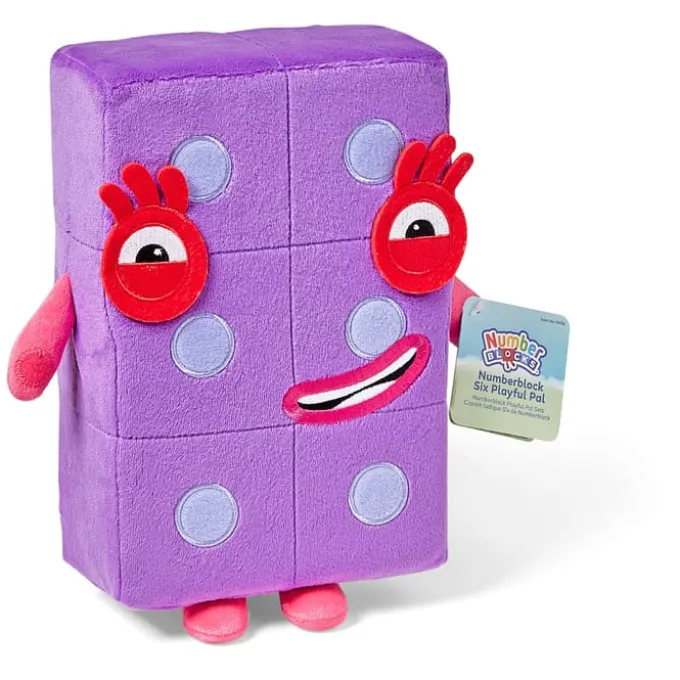 Numberblocks Plüschfigur - Sechs