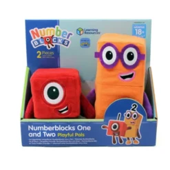 Numberblocks Plüschtiere - Eins und Zwei