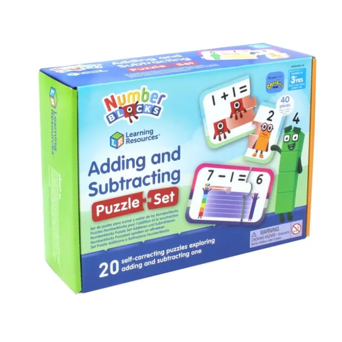 Numberblocks - Puzzleset Plus und Minus