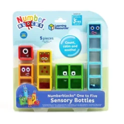 Numberblocks Sinnesflaschen - Eins bis Fünf