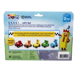 Numberblocks – Spielset mit Autos (1–5)