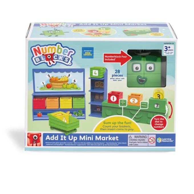 Numberblocks – Spielset mit Kaufladen