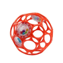 Oball Motorikball mit Rassel - 10 cm