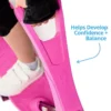Ookkie Skateboard - Pink