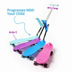 Ookkie Skateboard - Pink