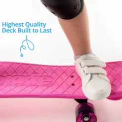Ookkie Skateboard - Pink