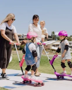 Ookkie Skateboard - Pink