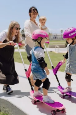 Ookkie Skateboard - Pink