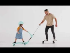 Ookkie Skateboard - Schwarz