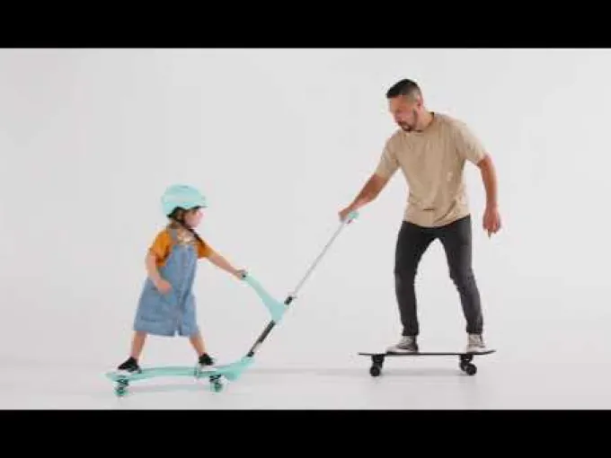Ookkie Skateboard - Schwarz