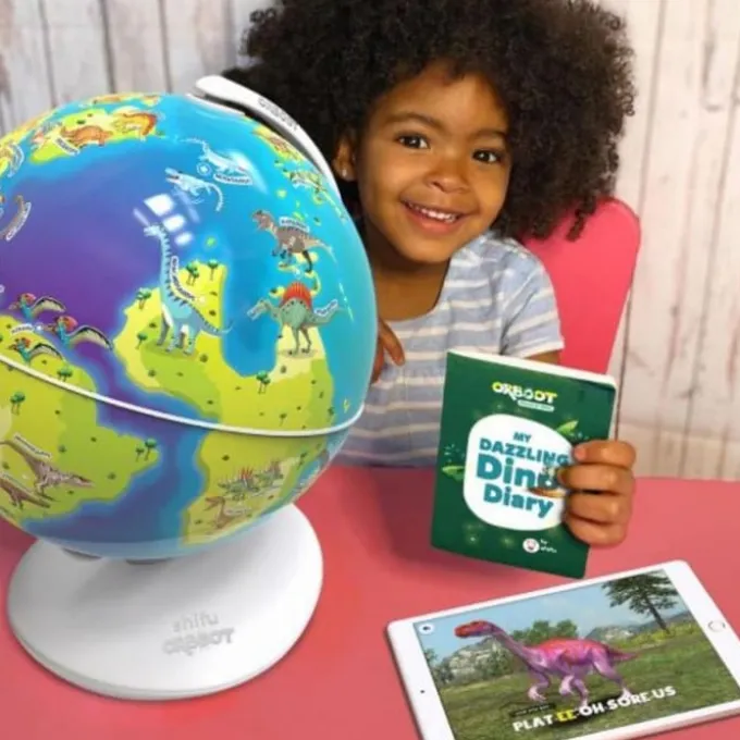 Orboot - Interaktiver Globus mit Dinosaurier