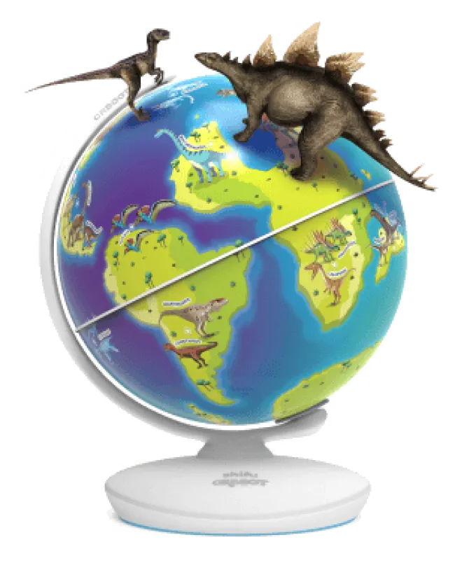 Orboot - Interaktiver Globus mit Dinosaurier